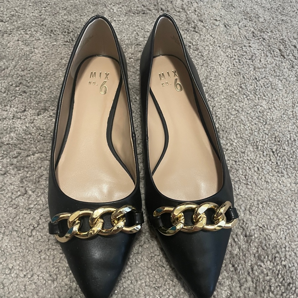 Black flats